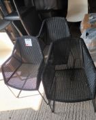 Three Cane-Line Breeze lounge chairs (Located: Billericay)