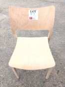 La Clasica Stua light wood chair (Located: Billericay)
