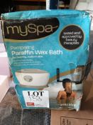 MySpa pampering paraffin wax bath (Located: Billericay)