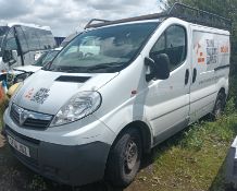 Vauxhaull Vivaro SWB Diesel - 2.0CDTI [115PS] Van 2.7t, registration plate EF61 JSZ, first registere