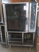 Blue Seal Turbofan E35-30-453 commercial oven with stainless steel stand, serial number 500903 (Loca