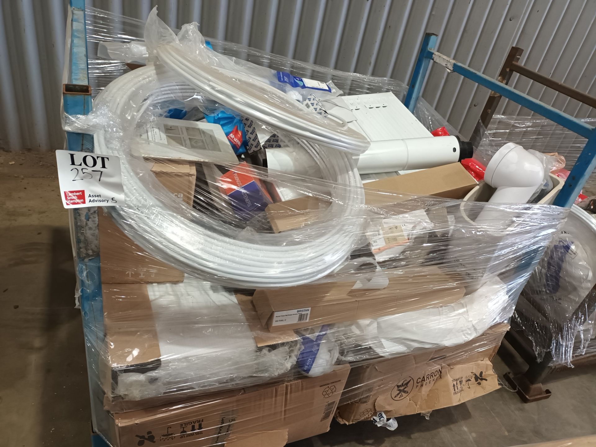 Five pallets comprising a large quantity of various plumbing stock (Located: Hanslope) - Image 2 of 41