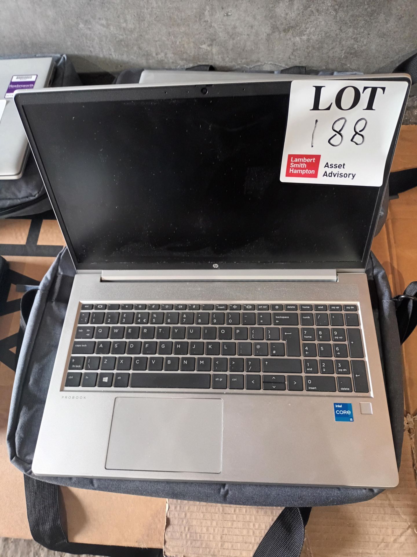 HP ProBook 650GB laptop (no charger) (Located: Billericay)