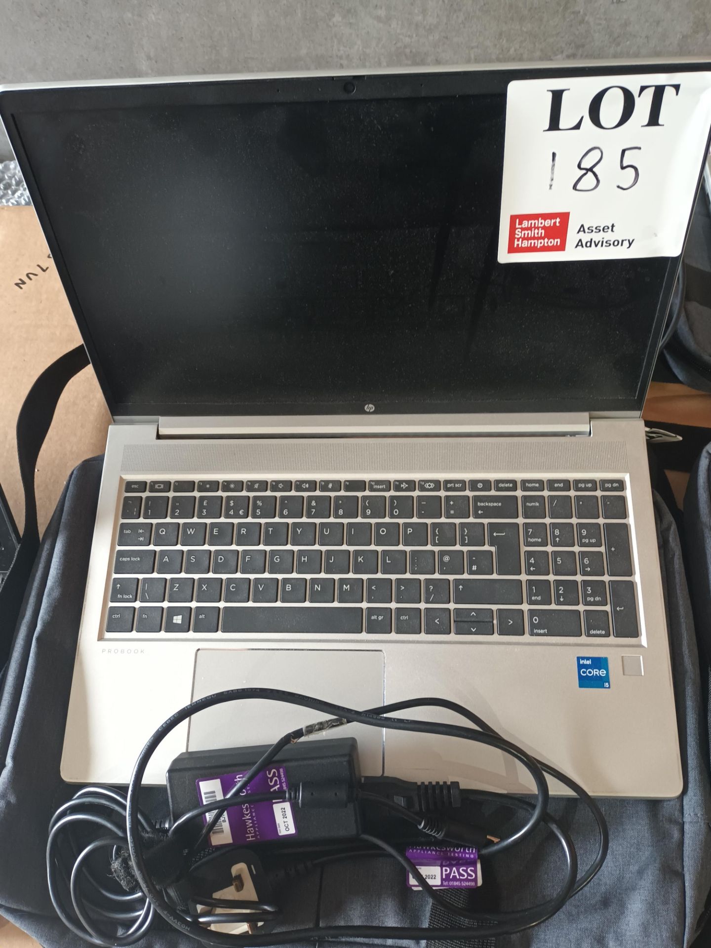 HP ProBook 650GB laptop (with charger) (Located: Billericay)