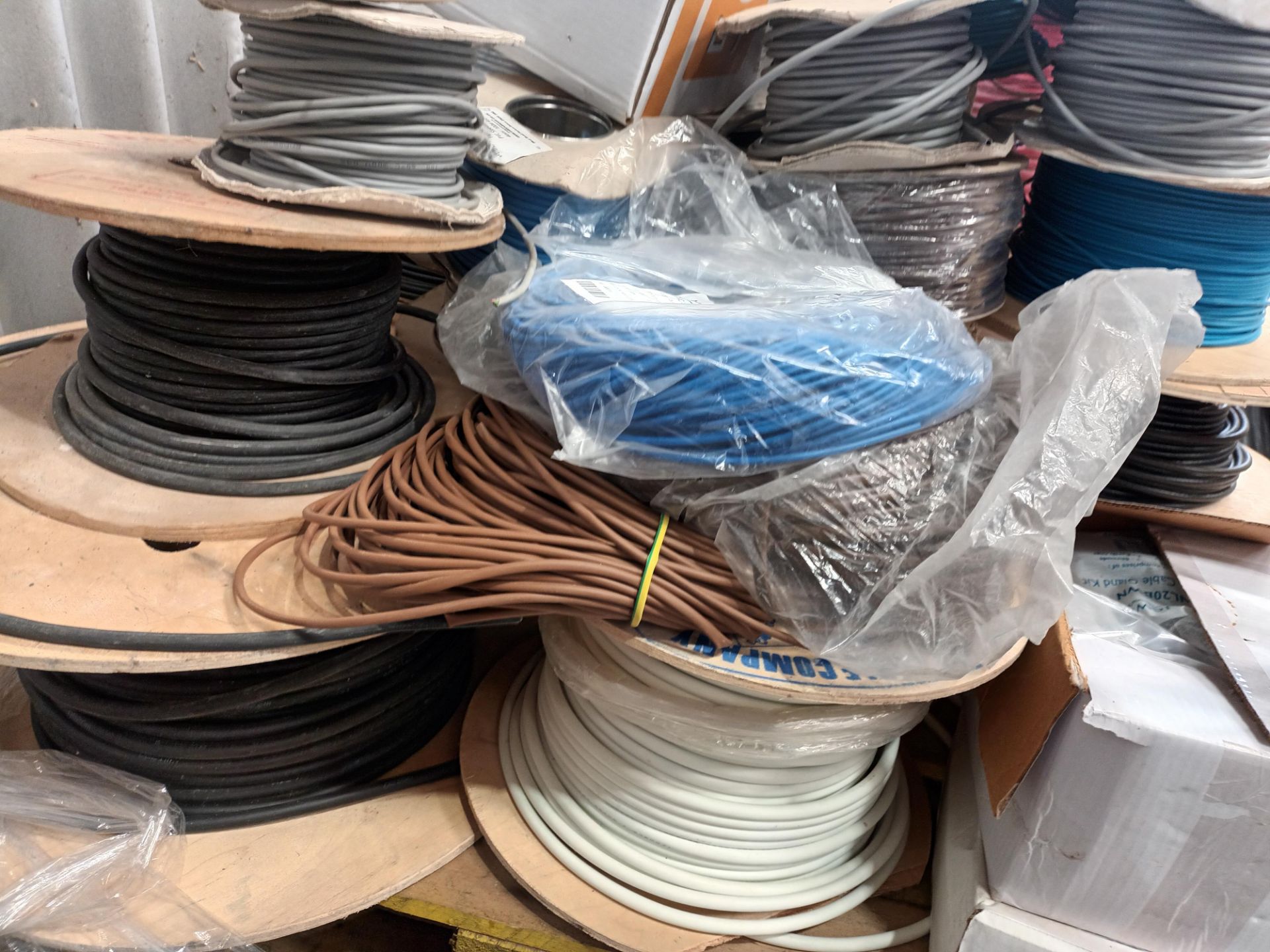 Pallet comprising a quantity of various cable reels (Located: Hanslope) - Image 12 of 13