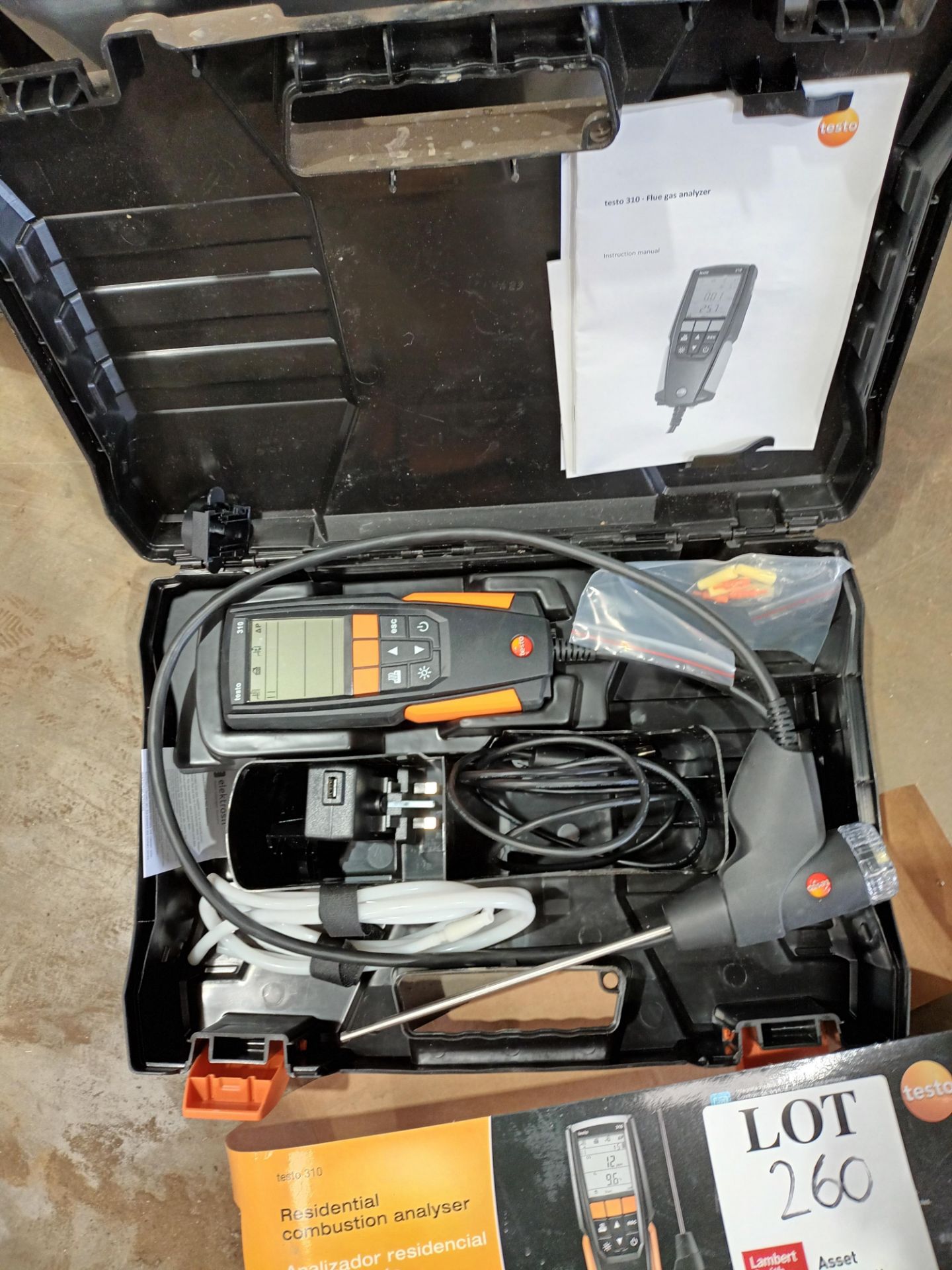 Testo residential combustion analyser (Located: Hanslope) - Image 2 of 3