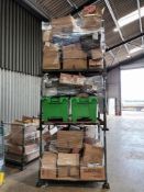 Quantity of various electrical components (approximately four pallets, as lotted) (Located: Hanslope
