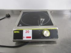 Buffalo bench top hot plate, model CE208, serial no. BT201110290001