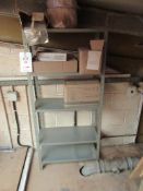 Three bays of assorted racking, approx. size 700mm x 300mm x H: 1.5m - excluding contents