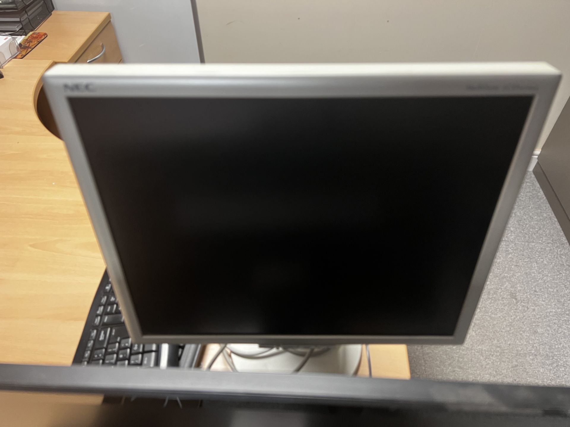 Two Monitors and two keyboards (1 = HKC and 1 = NEC - Monitors) - Image 2 of 3