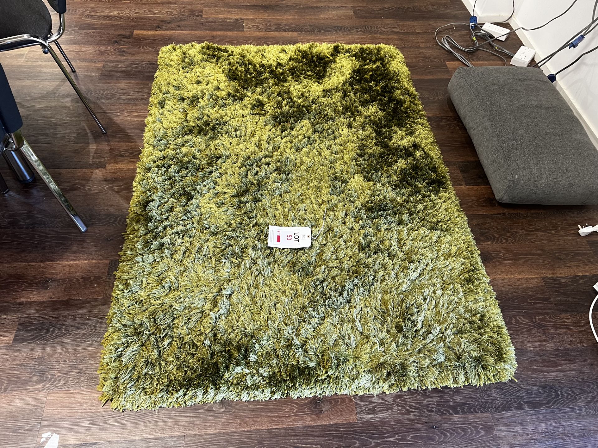 Light green rug