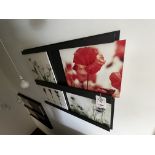 Six wall mounted canvas holders (Please ensure sufficient resource / handling aids are used to