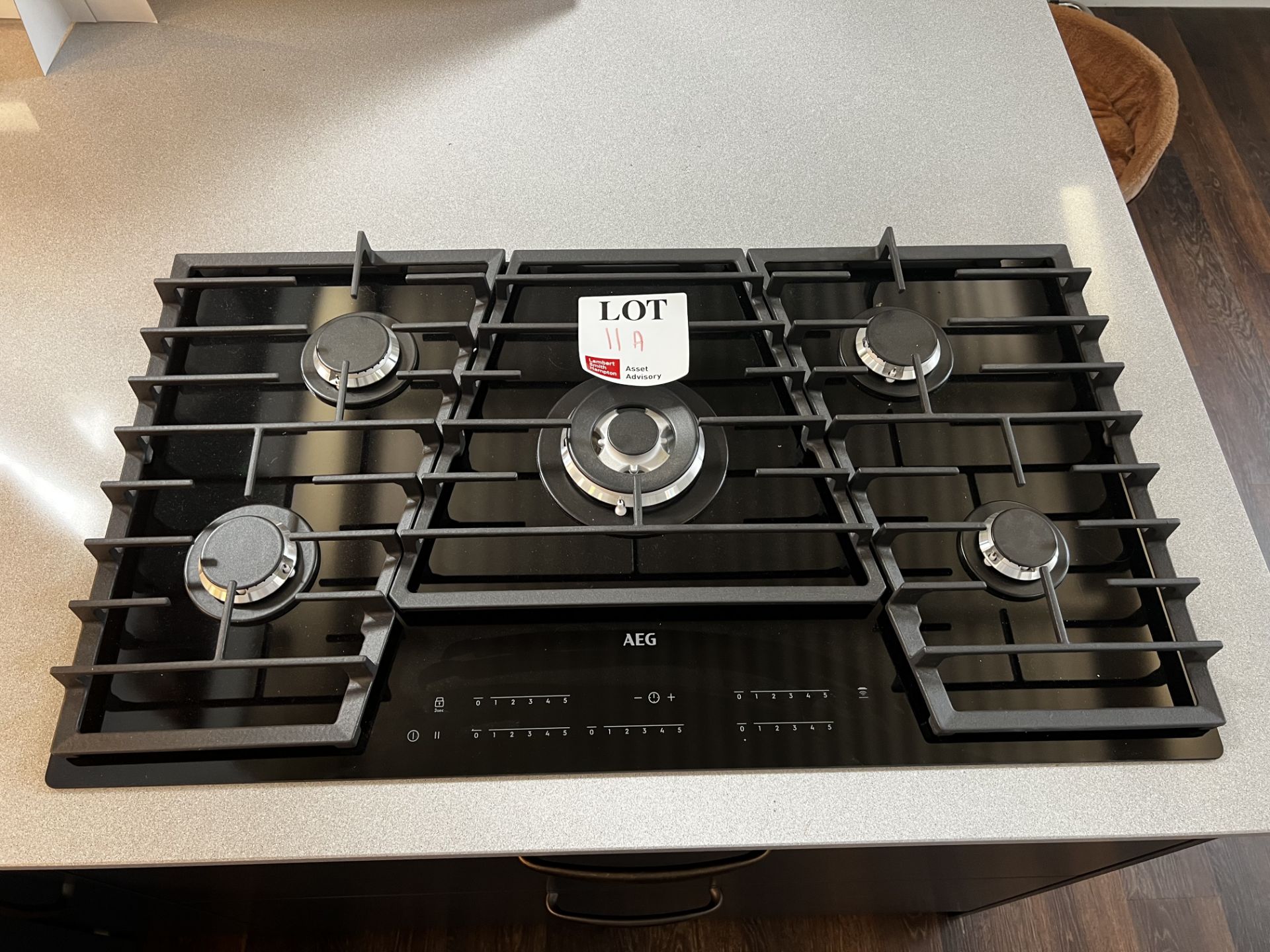 AEG 5 ring gas hob (built in)