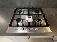 Bosch 4 ring gas hob (built in)