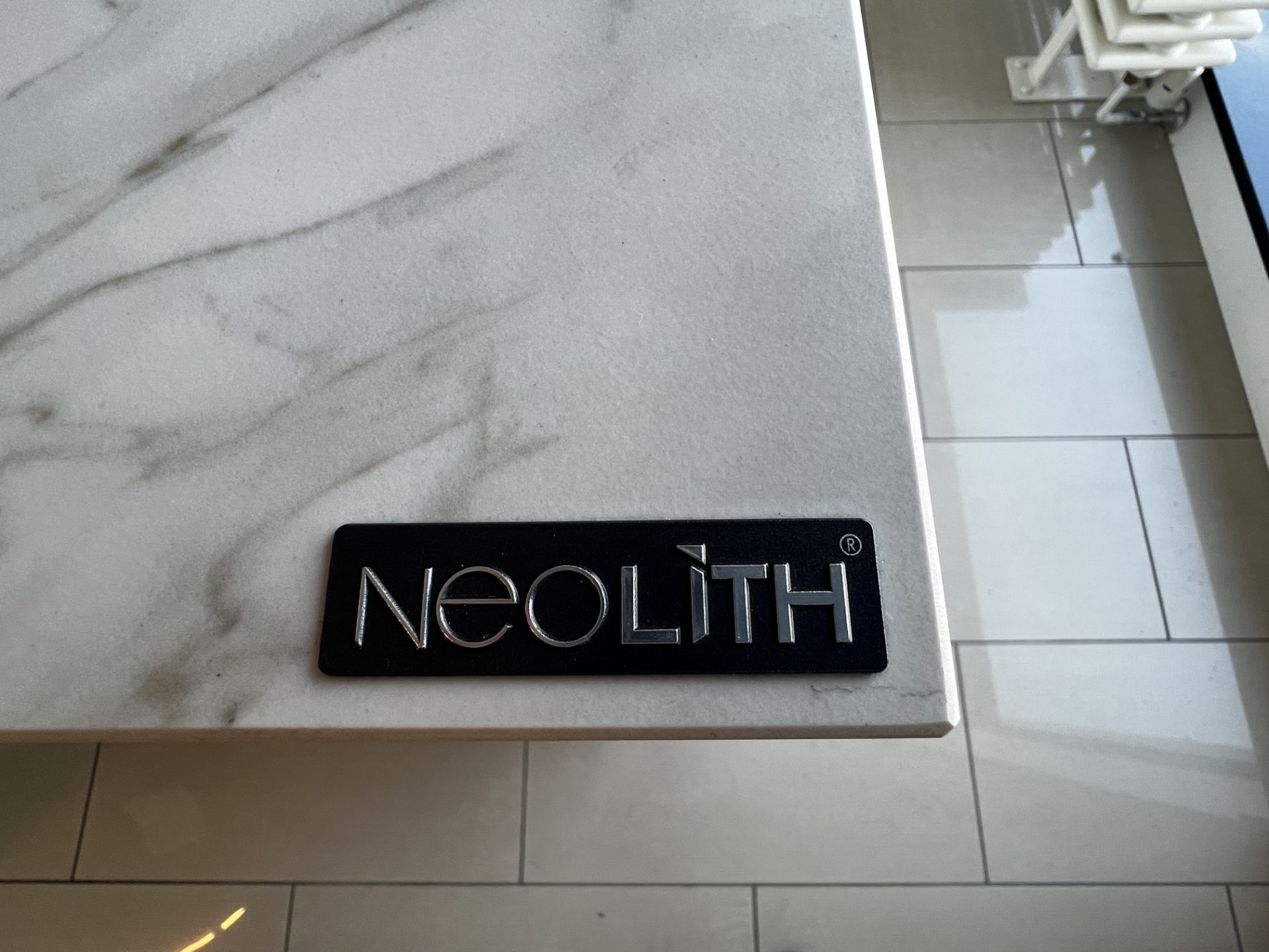 "The 8000" NeoLith display kitchen, marble/light wood effect. To include Blanco sink, retail price - Bild 8 aus 11
