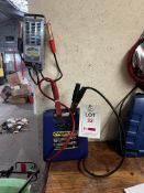 Gyspack 400 portable starter, Sealey 12v battery tester (this lot is located at Portreath)