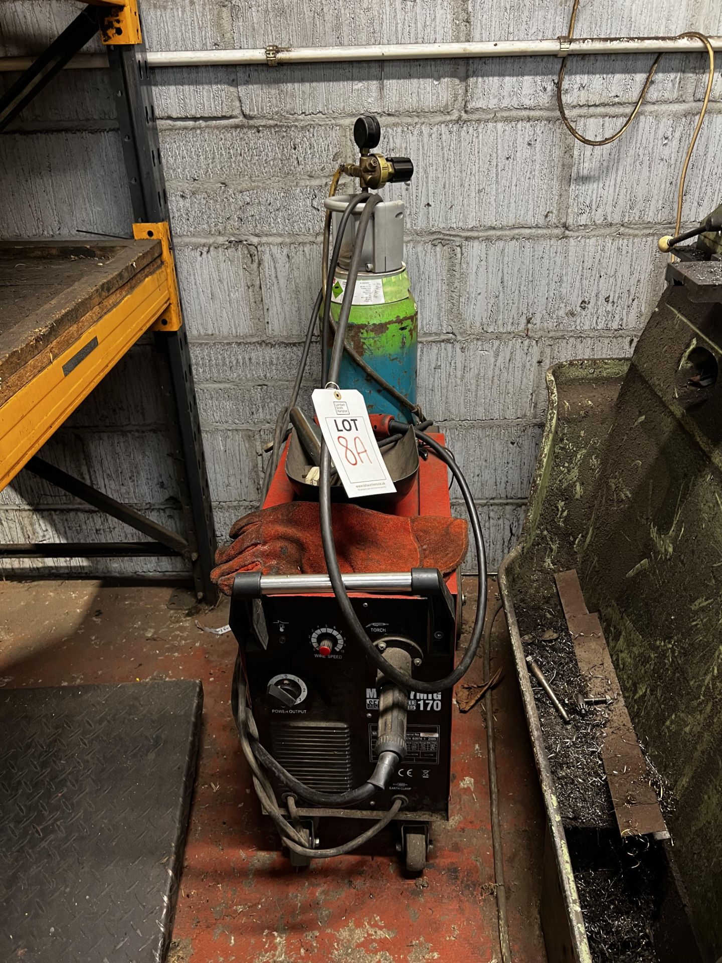 MIG Welder (excluding gas), Mighty Mig Sealey 170 (this lot is located at Portreath)