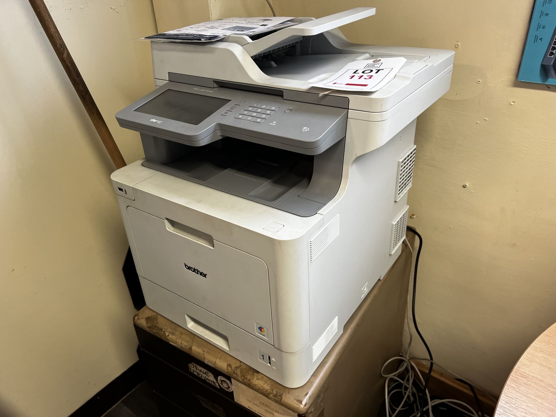 Brother MFC L9577 CDW printer (this lot is located at Portreath) - Image 3 of 4