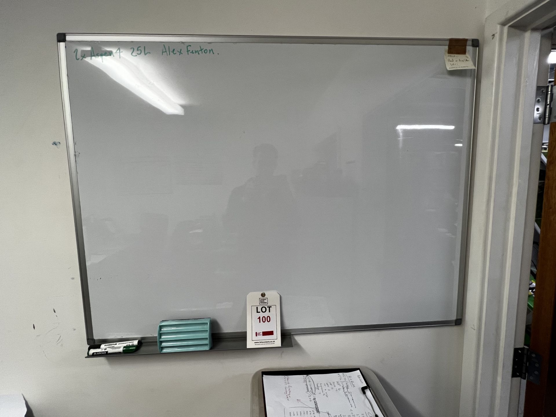 Three whiteboards (This lot is located in Plympton)