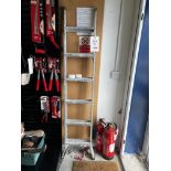 Two ladders (1 - 3-way extension ladder, 1 - 26-stepladder), 3.5 - 6.1m (This lot is located in