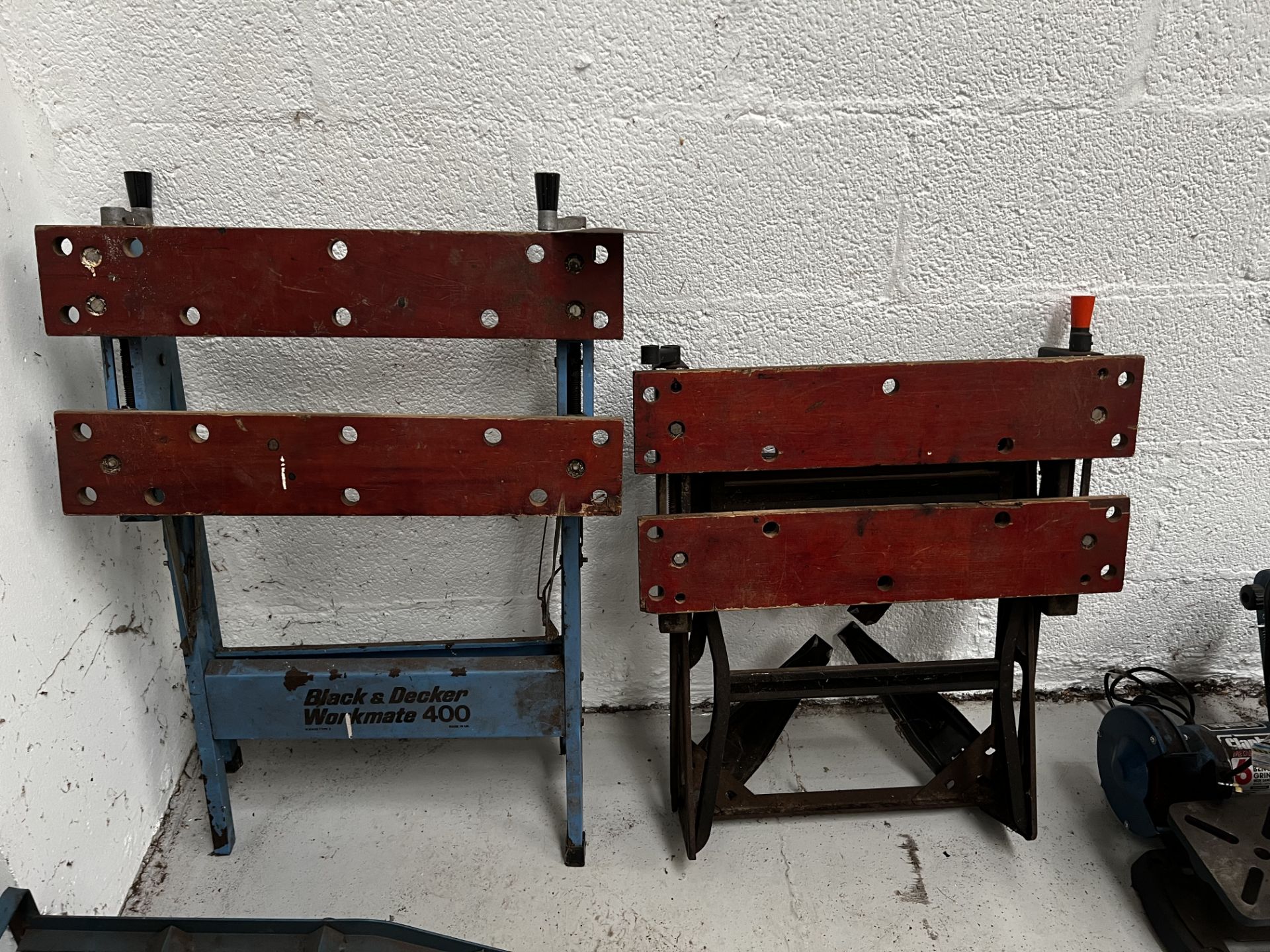 Two Black & Decker workmates (This lot is located in Plympton)