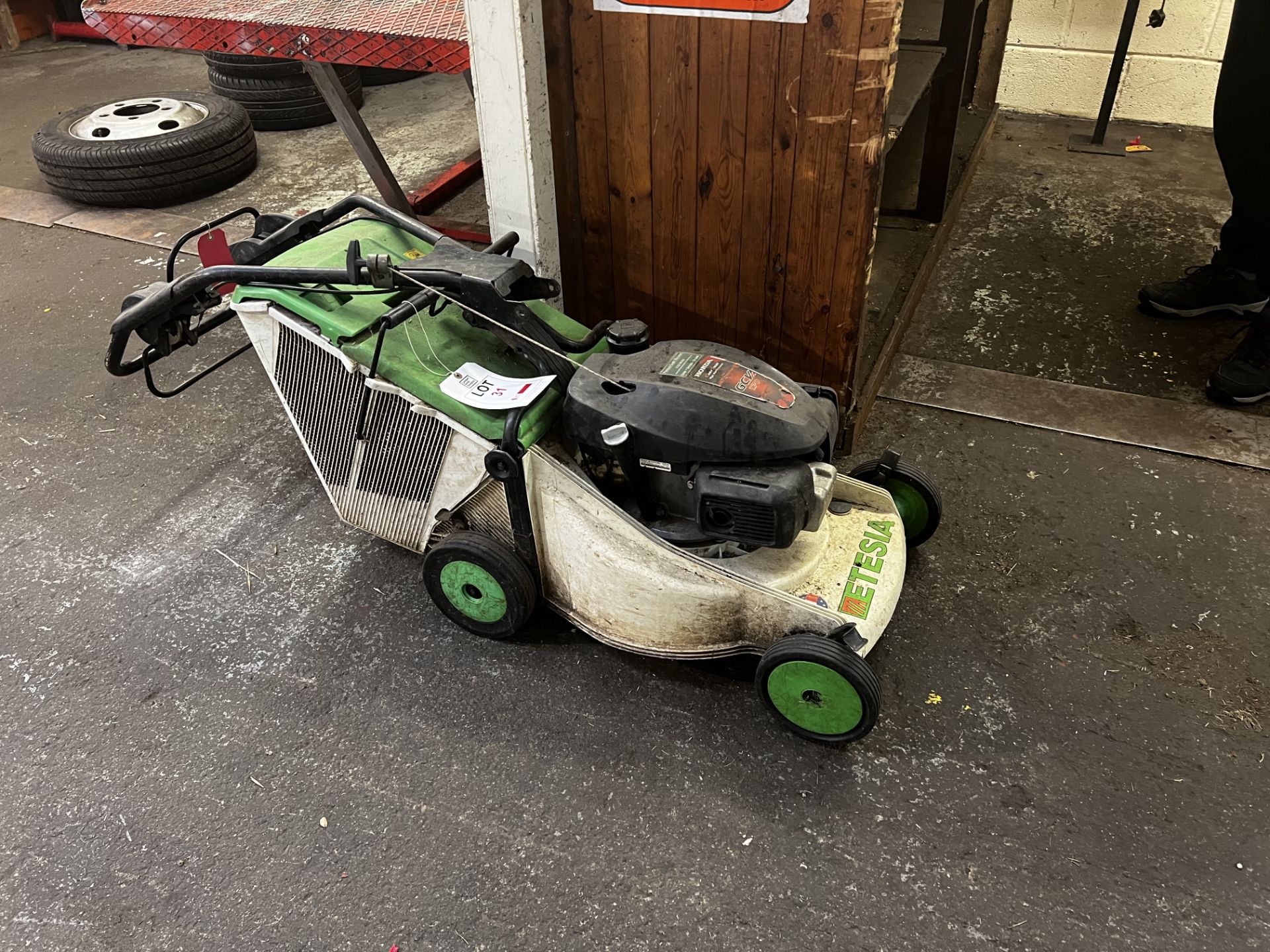Honda GCV170 lawn mower (working condition unknown) (this lot is located at Portreath)