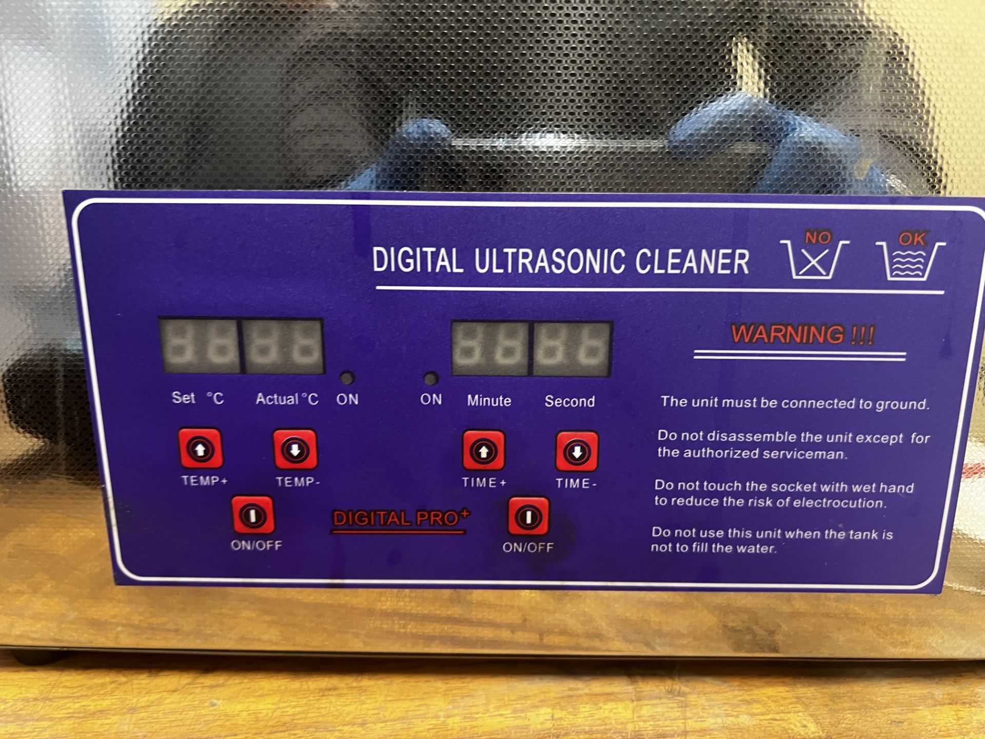 Digital Ultrasonic cleaner, model P5 30A (this lot is located at Portreath) - Image 2 of 4