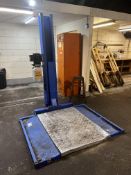 Hydraulic power unit lift, unbranded, model no. DBZ04S-WB (this lot is located at Portreath)