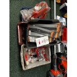 Four boxes of assorted Flymo parts (This lot is located in Plympton)