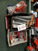 Four boxes of assorted Flymo parts (This lot is located in Plympton)