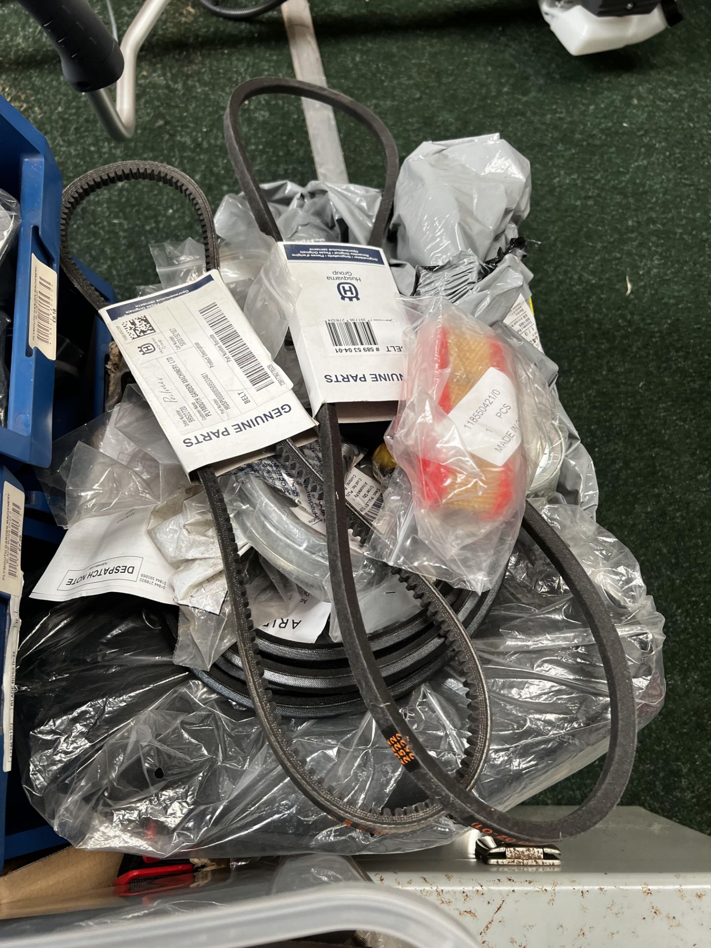 Assorted boxes of gardening machinery parts (This lot is located in Plympton) - Image 4 of 5