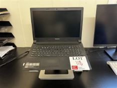 Lenovo B50 laptop, with charger & stand