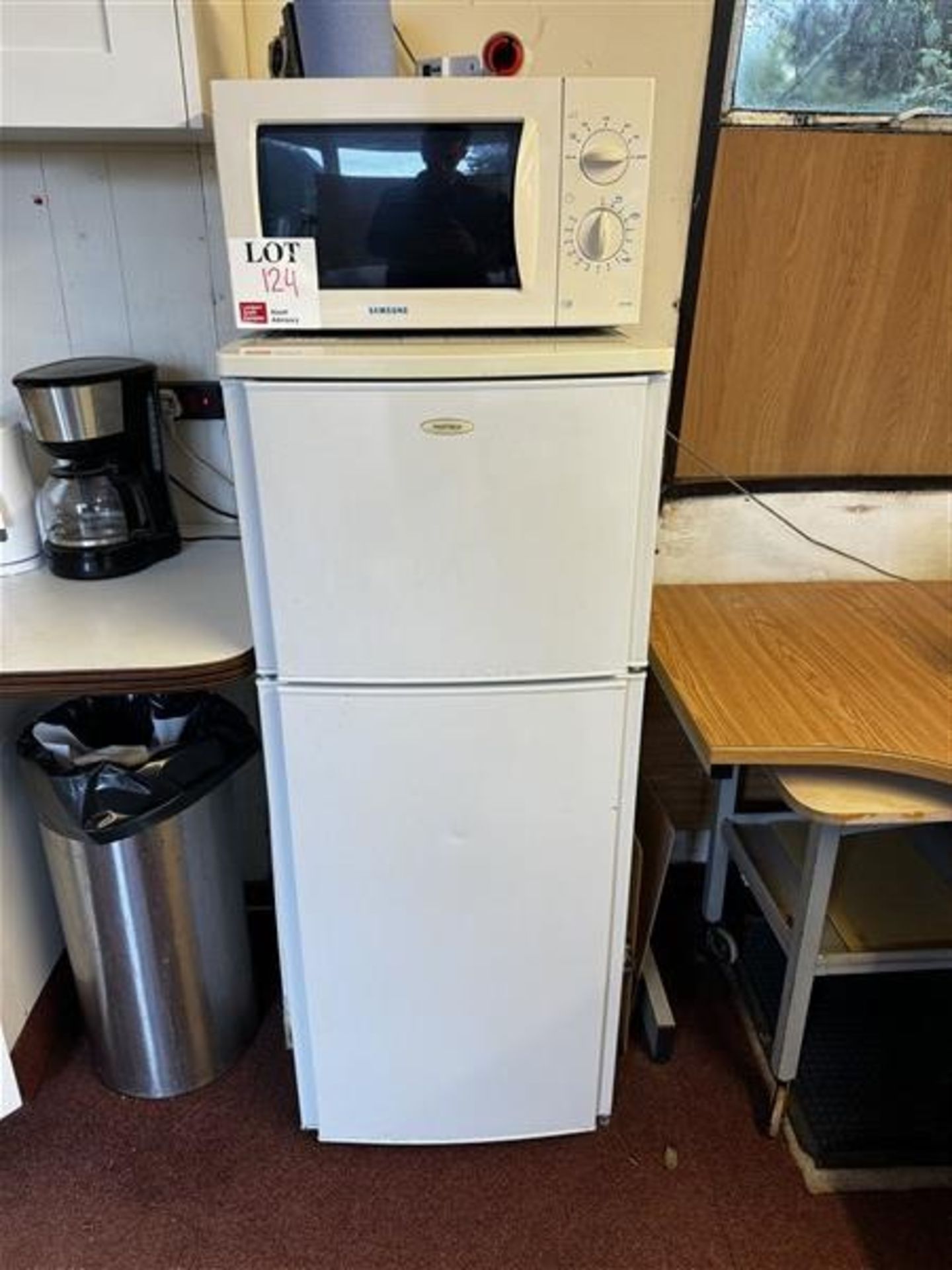 Samsung microwave and Matsui fridge freezer