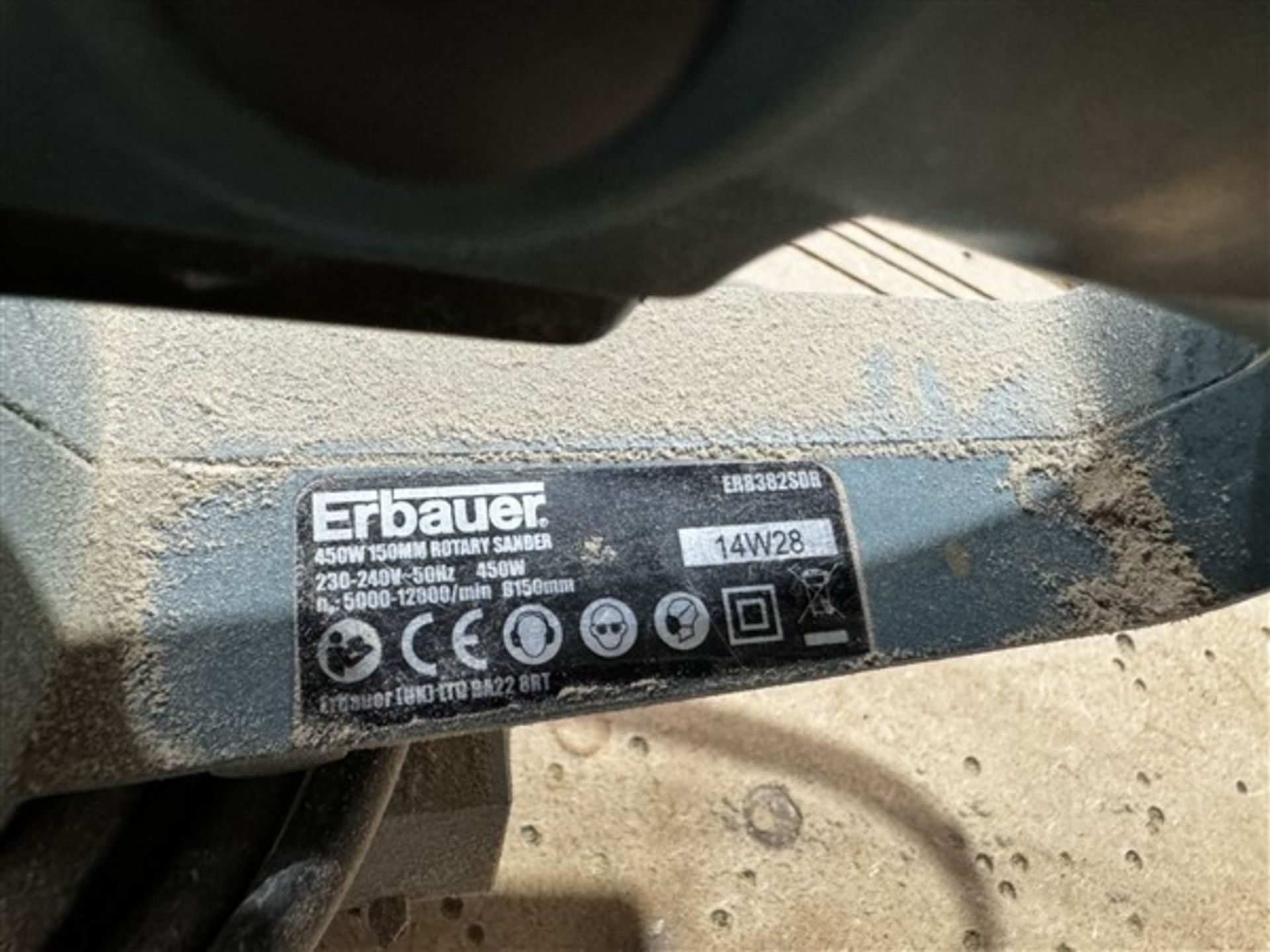 Erbauer H30W 150mm rotary sander, model ERB382SDR - Image 2 of 3