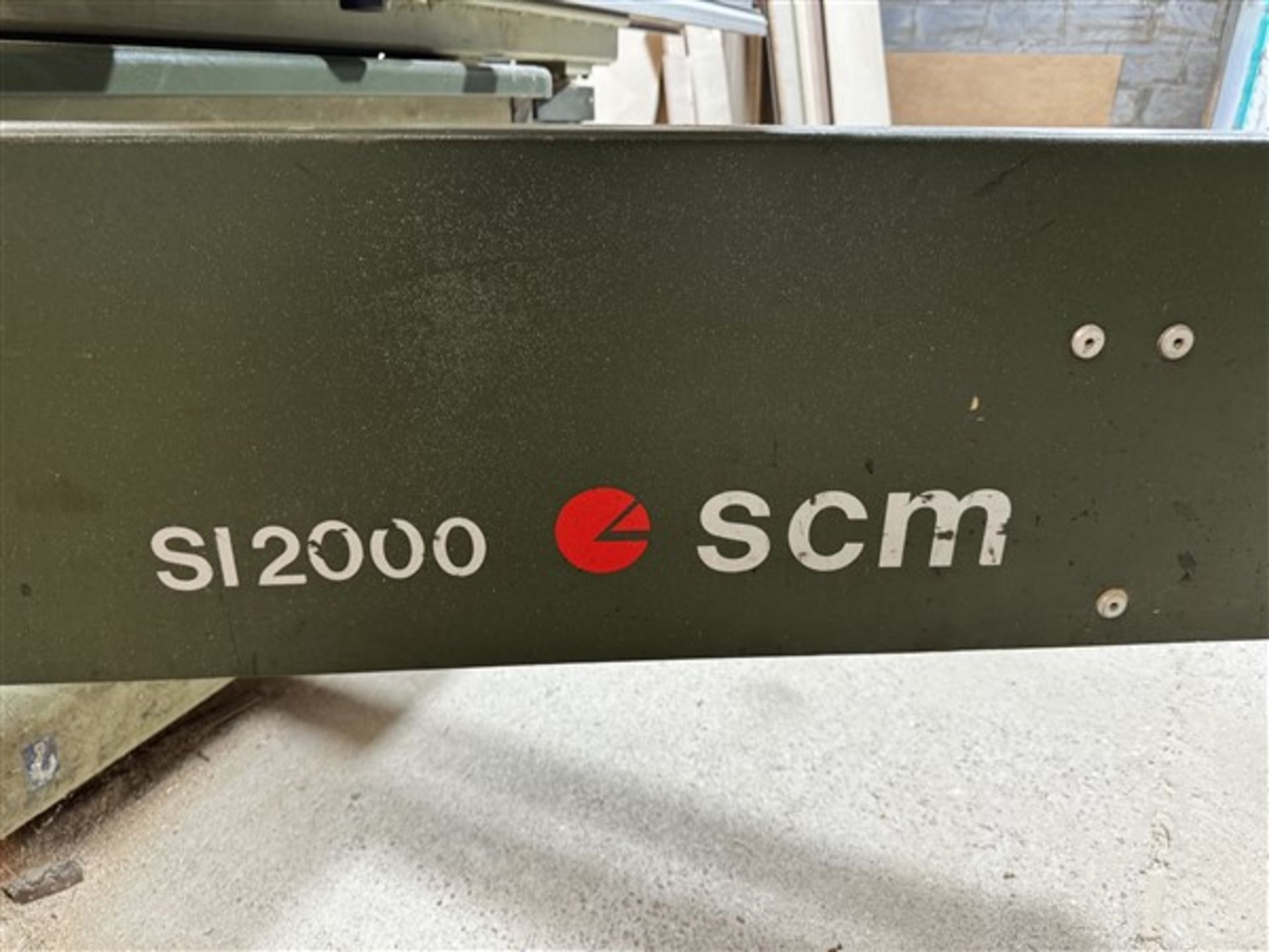 SCM SI2000 tilt arbor dimention table circular saw, serial no AB 70734 (Please note: A work Method - Image 5 of 8