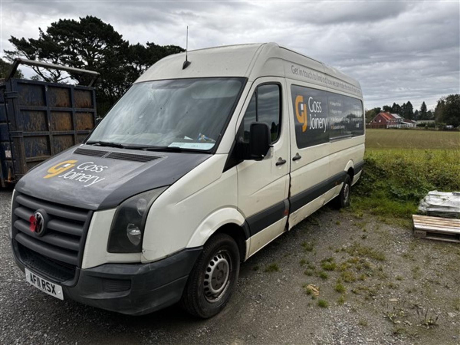 Volkswagen Crafter 35 Blue TDI 109L panel van, reg no. AF11 RSX mileage 227,062 V5 - yes, one key, - Image 3 of 21