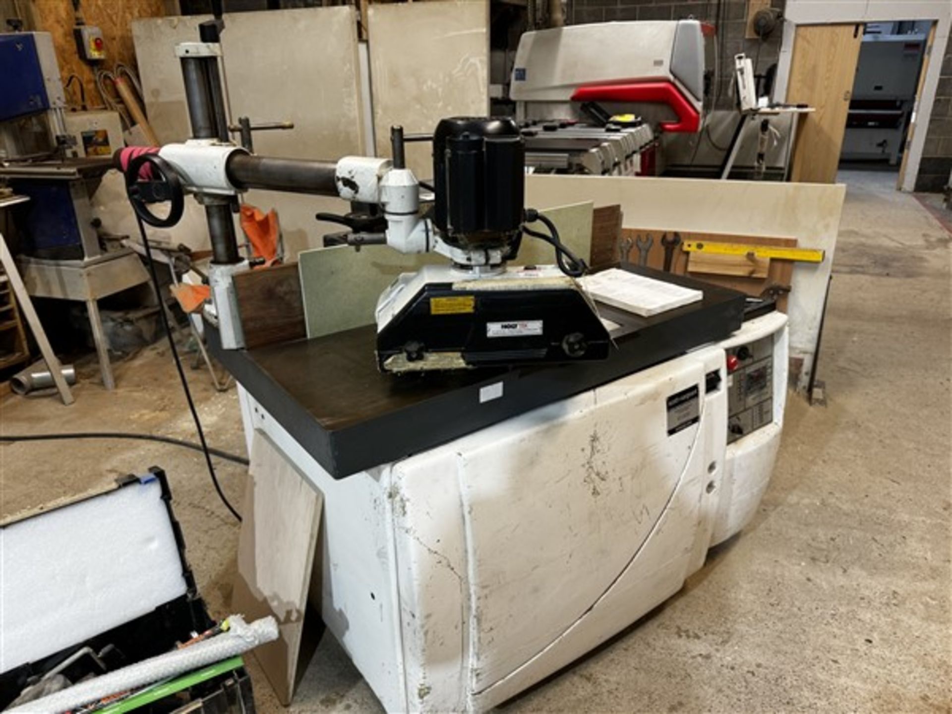 Paoloni TX160 spindle moulder, serial no. 20556 (2007) with overtable feeder - Image 5 of 12