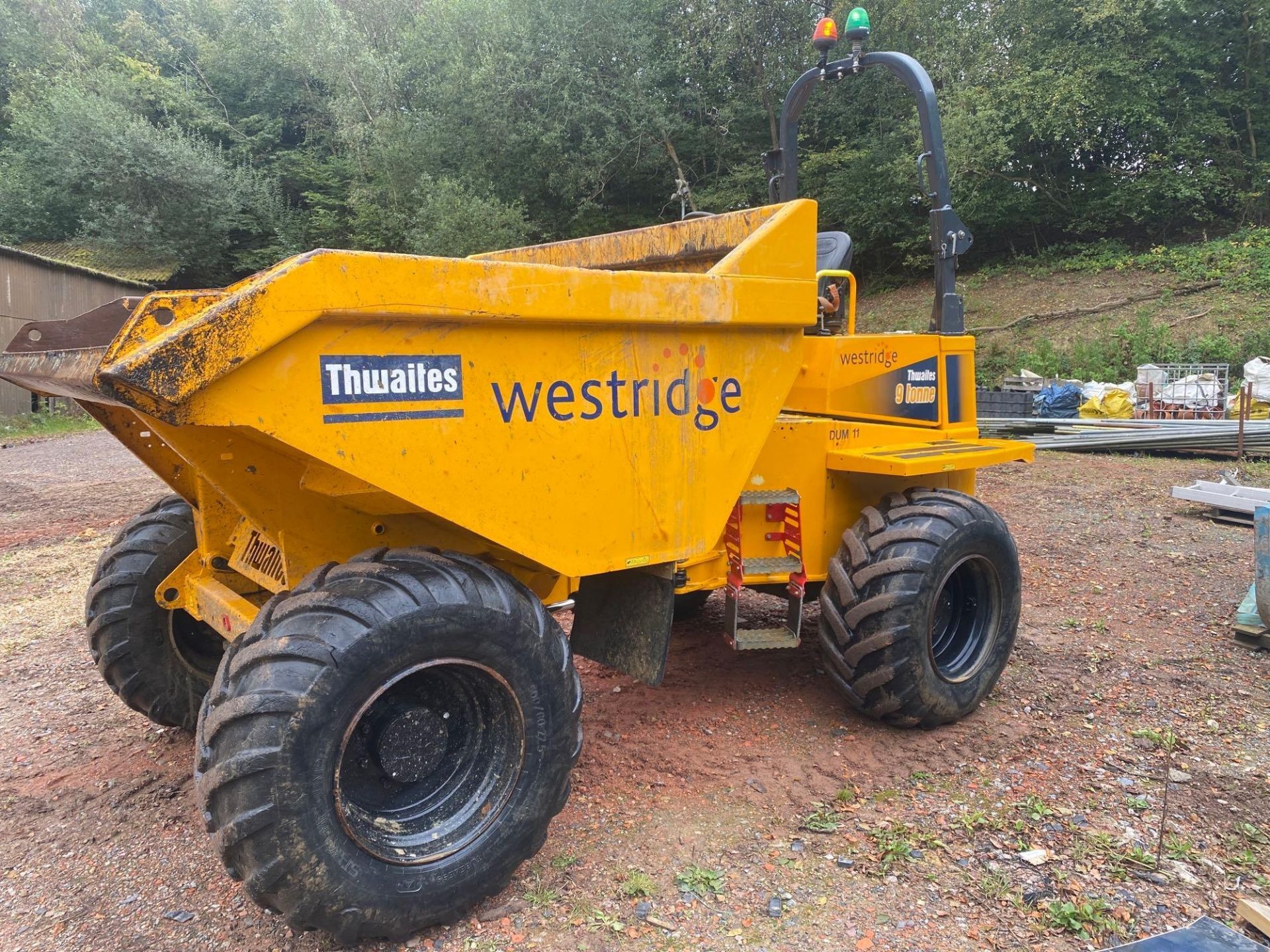 Thwaites TH9TFTPS 9 tonne front tip torque converter powershuttle dumper type MACH2290,run hours