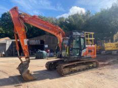 Hitachi ZX130LCN-7 WCL Ref: HIT02 13 tonne Crawler Excavator,1501 hours DOM 2022 s/n