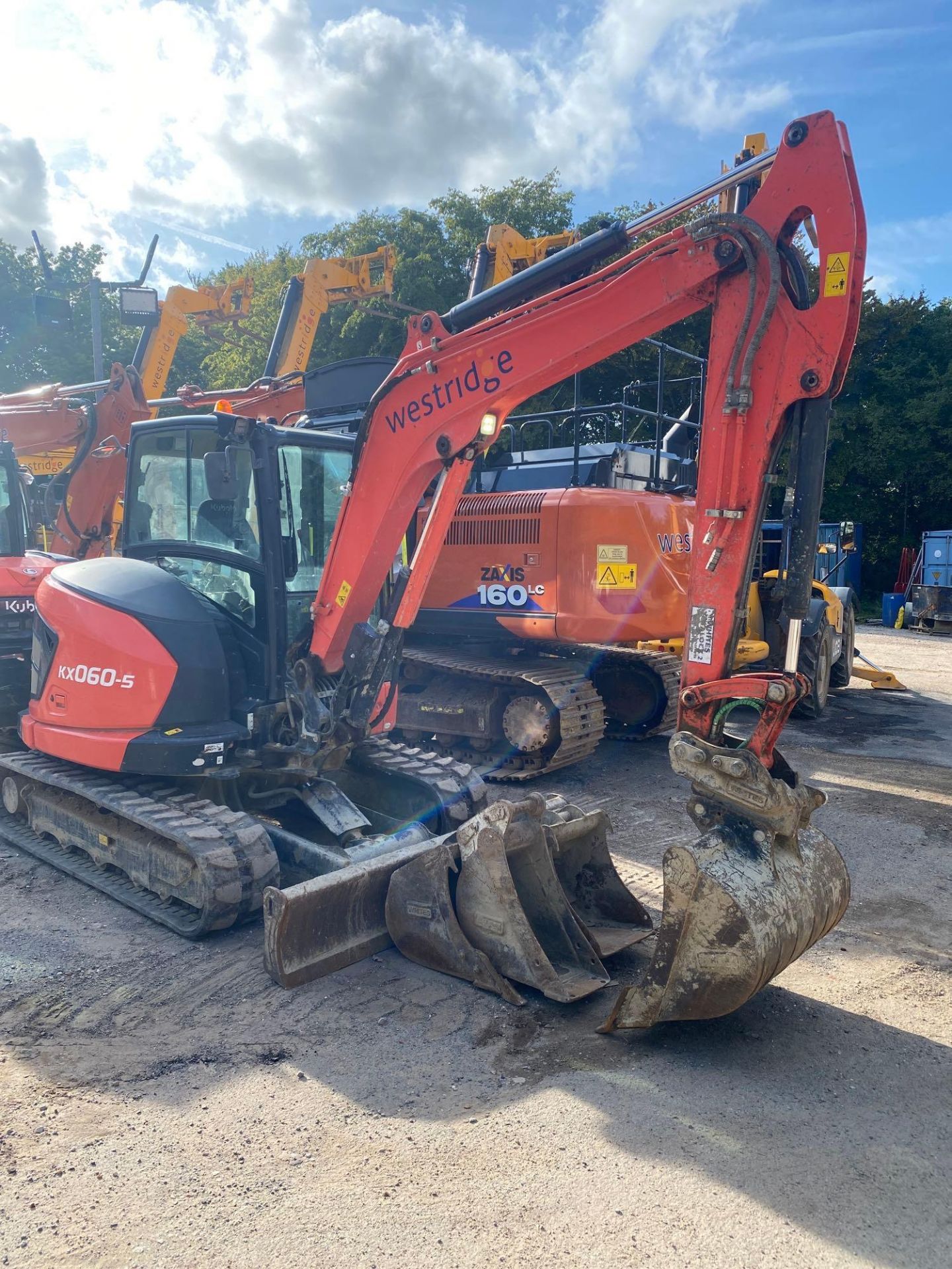 Kubota KX060-5, 5T Excavator DOM 2020 s/n KBCDZ37BEL3B10037, WCR No KE16, 2953 recorded hours c/w - Image 2 of 13