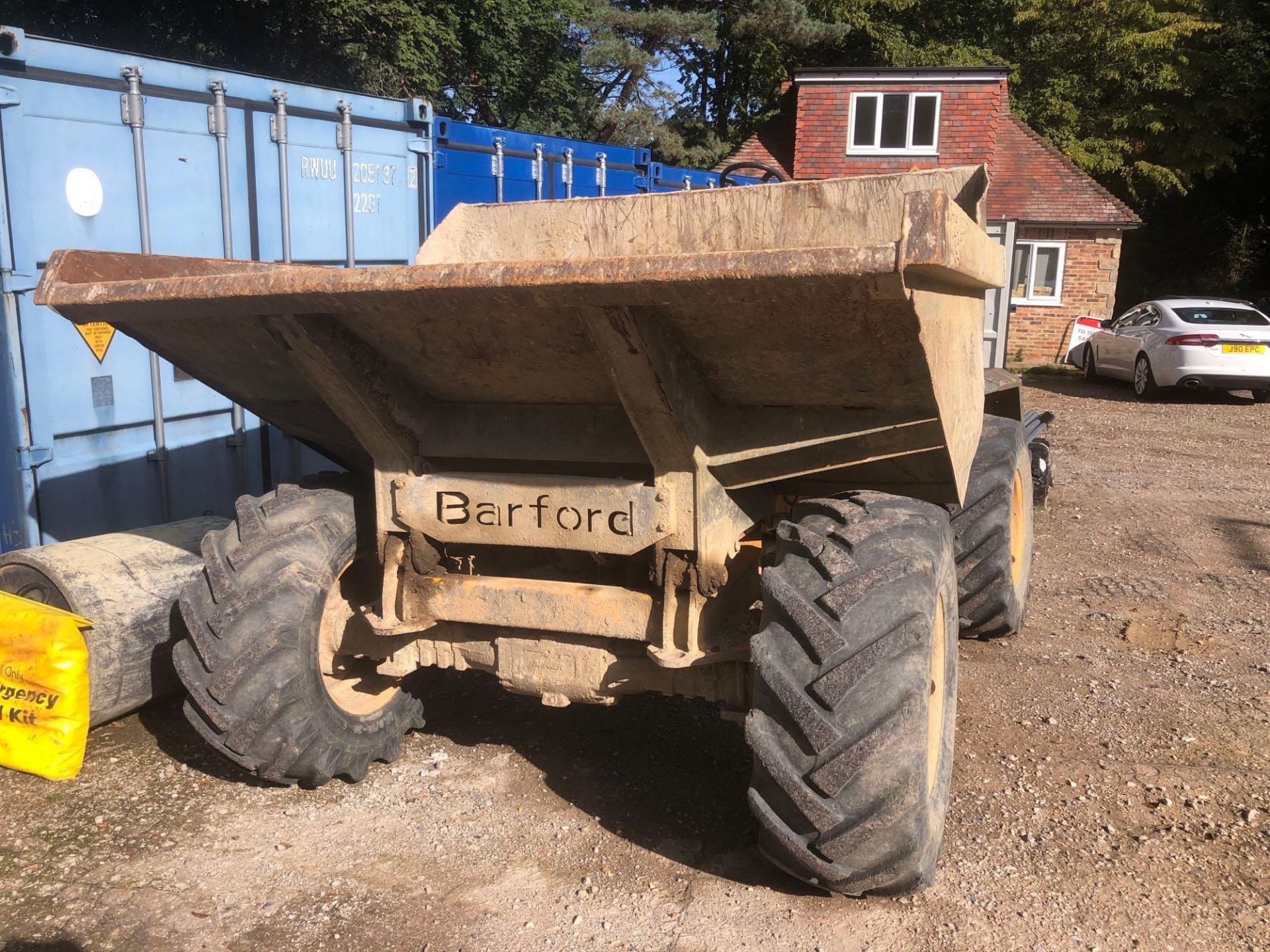 Barford 6 tonne articulated site dumper type SX6000, max unladen 4080Kg, rated capacity 6000Kg, - Image 2 of 7