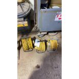 3x 110v extension reels (15meters)