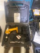 JCB cordless hammer drill complete with battery and charger