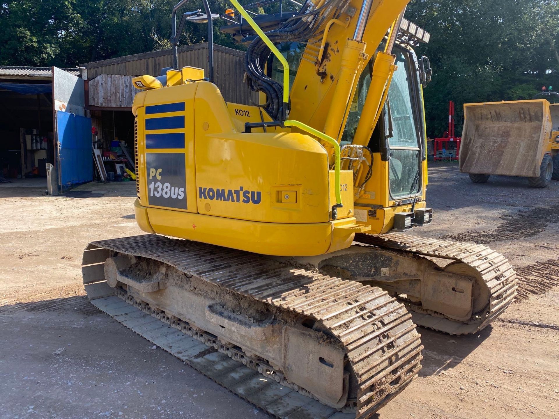 Komatsu PC138US-11 WCL Ref KO12, 13 tonne crawler excavator, 3562 recorded hours, DOM 2019 serial - Image 5 of 16