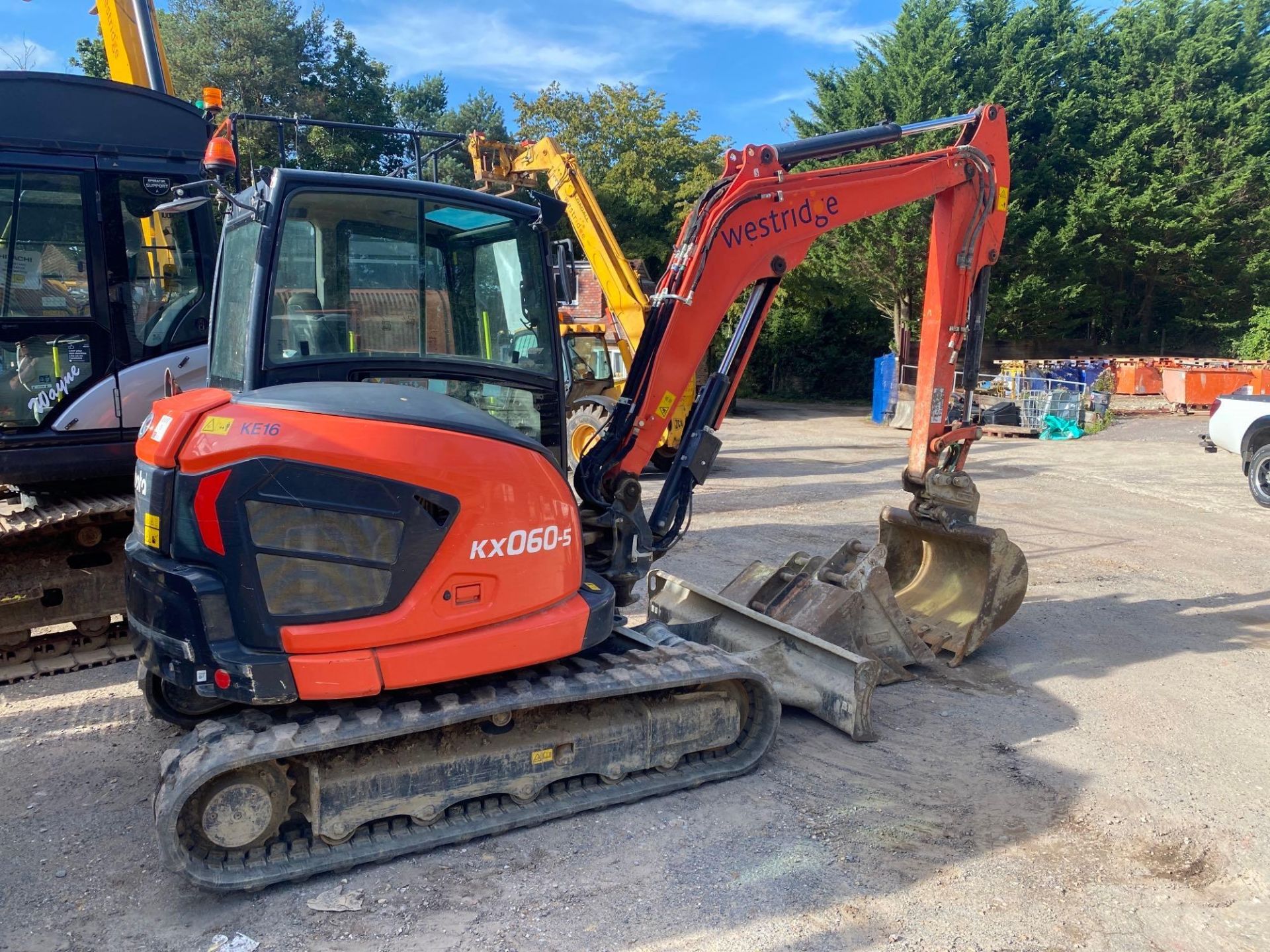 Kubota KX060-5, 5T Excavator DOM 2020 s/n KBCDZ37BEL3B10037, WCR No KE16, 2953 recorded hours c/w