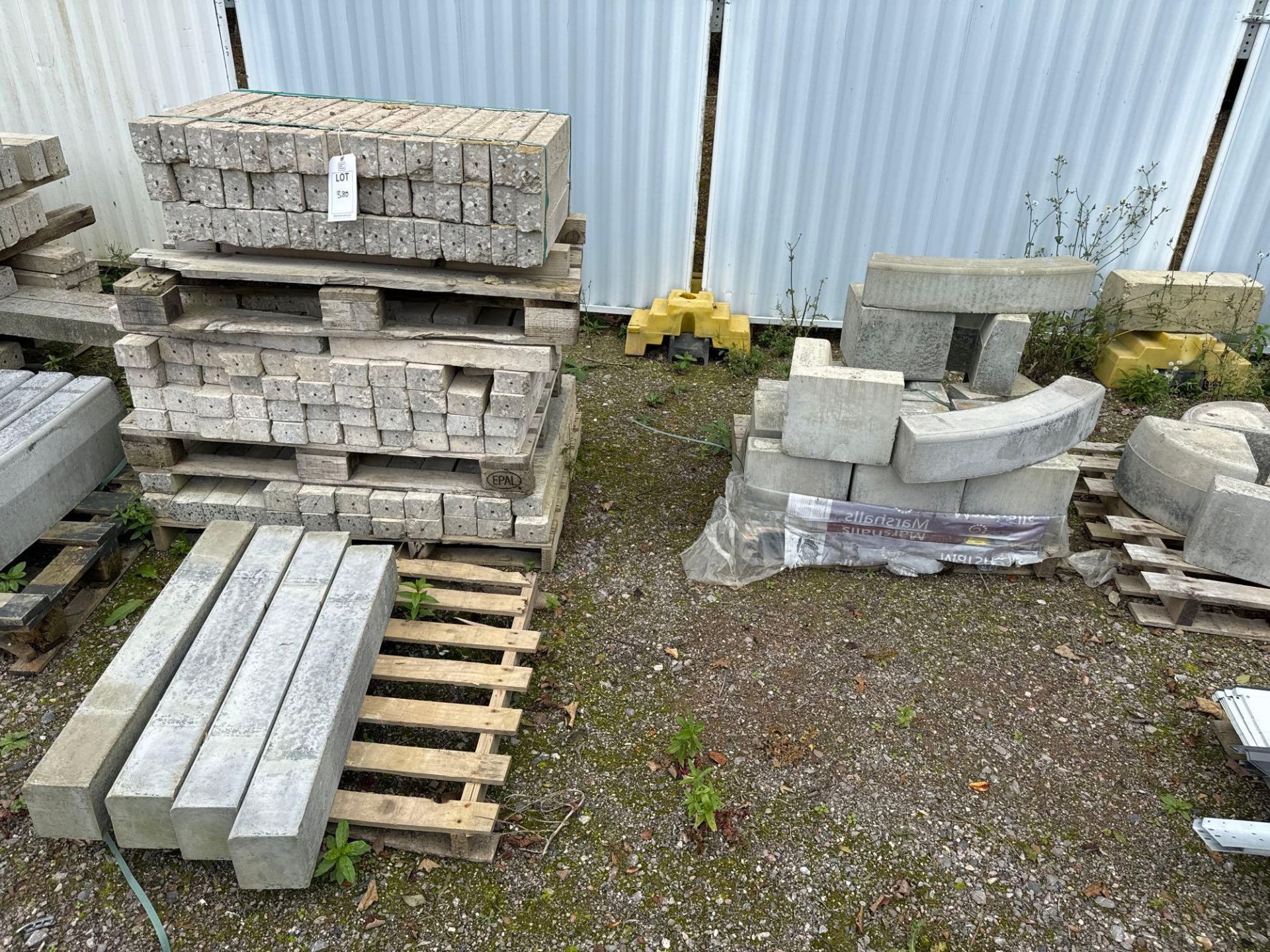 Various concrete lintels and kerb stones as lotted - Image 3 of 4