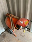 Astra electric 80 ltr cement mixer 110v