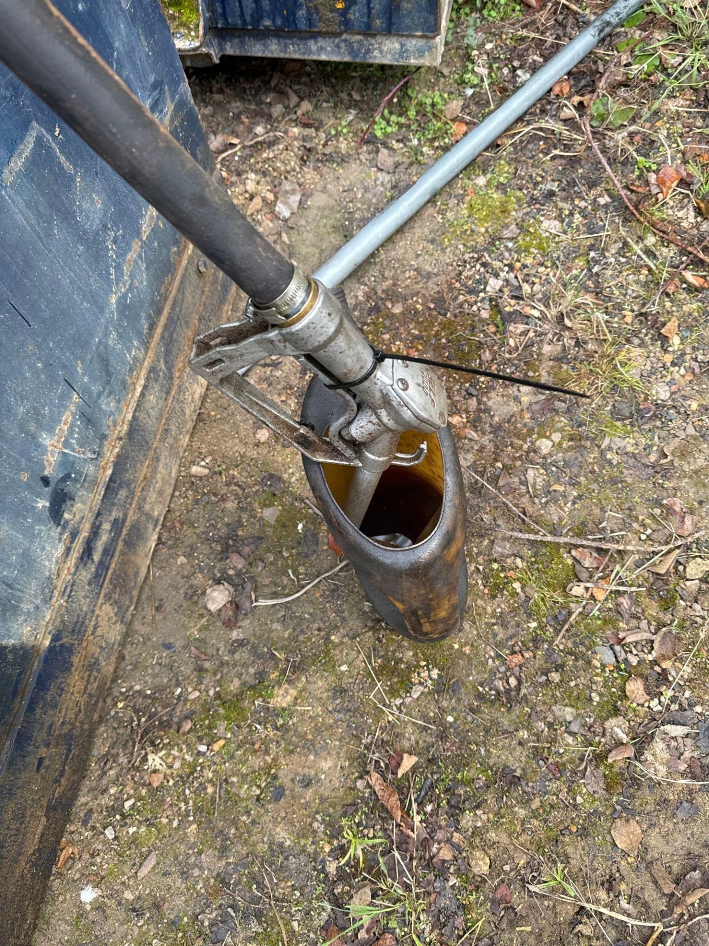 Fuel Safe 300 litre bunded fuel tank with manual hand pump dispenser WCL No DT01 - Image 6 of 6