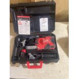 Milwaukee hammer vac universal dust extractor complete with 2 batteries - please note no charger