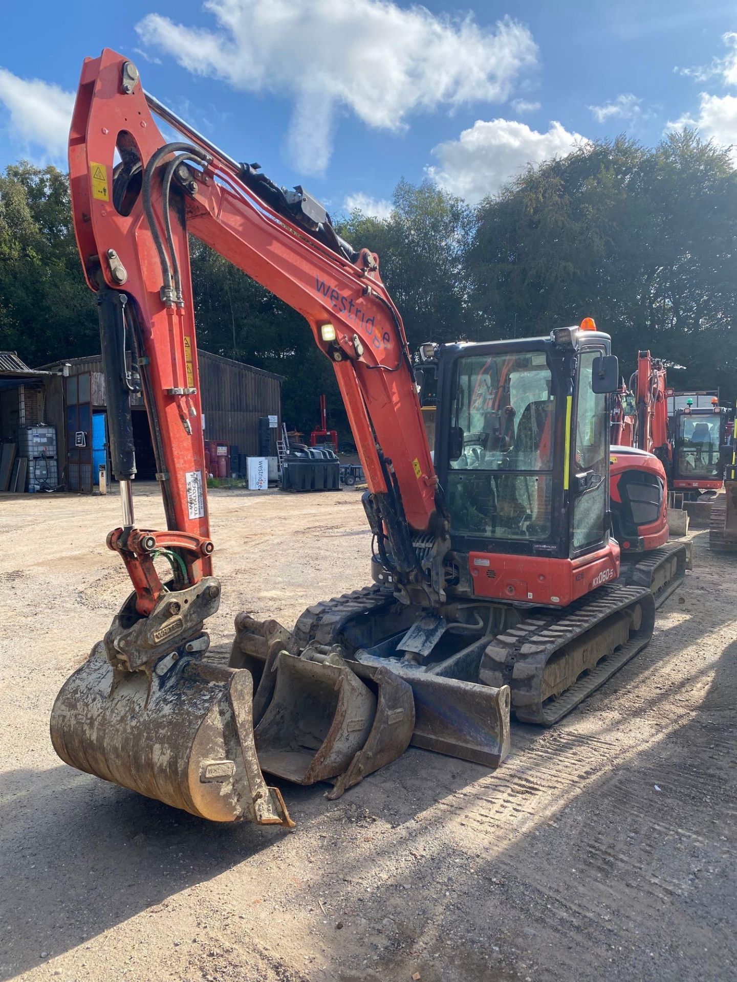 Kubota KX060-5, 5T Excavator DOM 2020 s/n KBCDZ37BEL3B10037, WCR No KE16, 2953 recorded hours c/w - Image 4 of 13